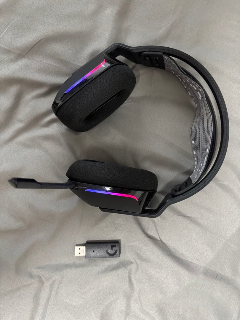 Logicool G ワイヤレス ゲーミングヘッドセット G733-BKr