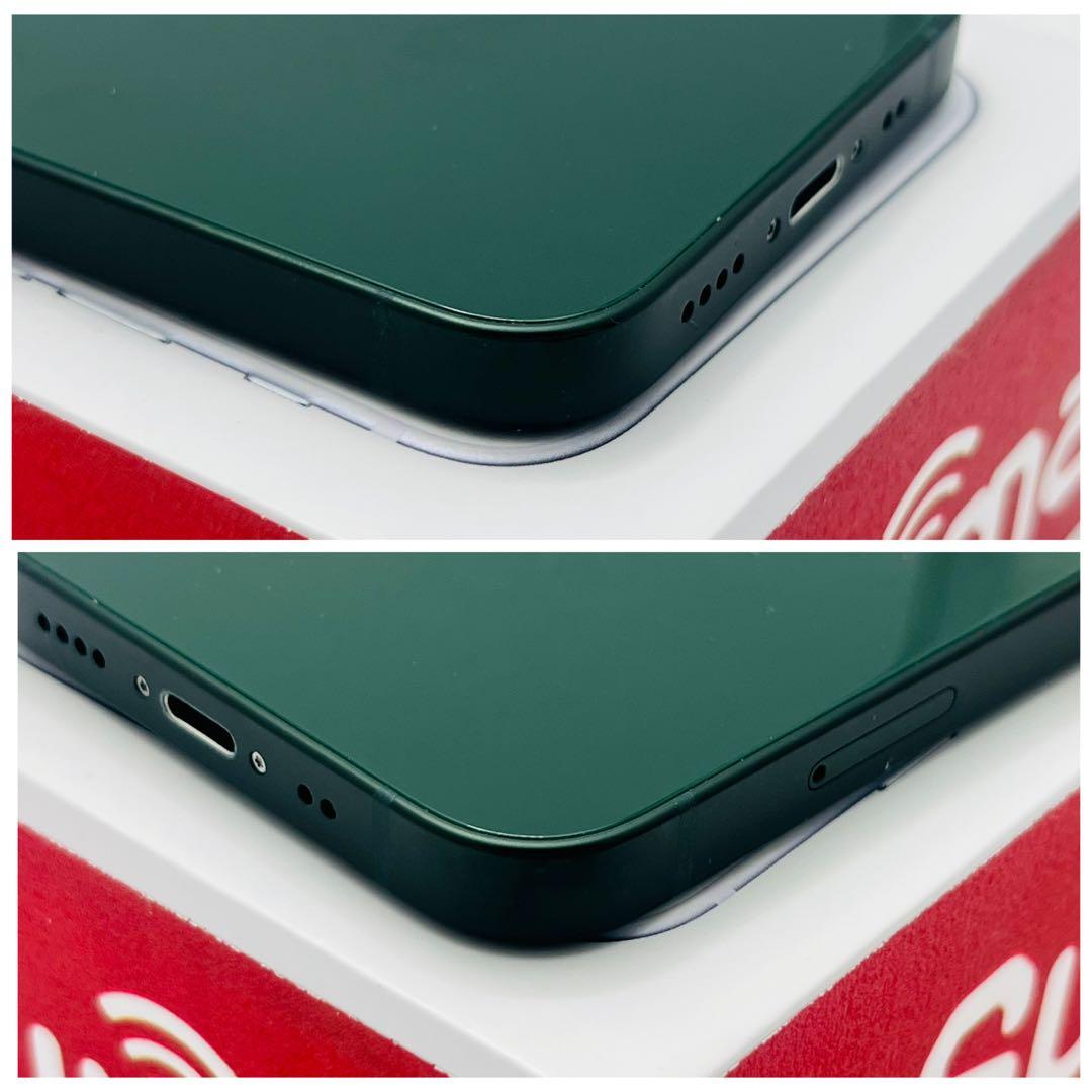 【C】iPhone 13 mini 256GB SIMフリー　グリーン　本体