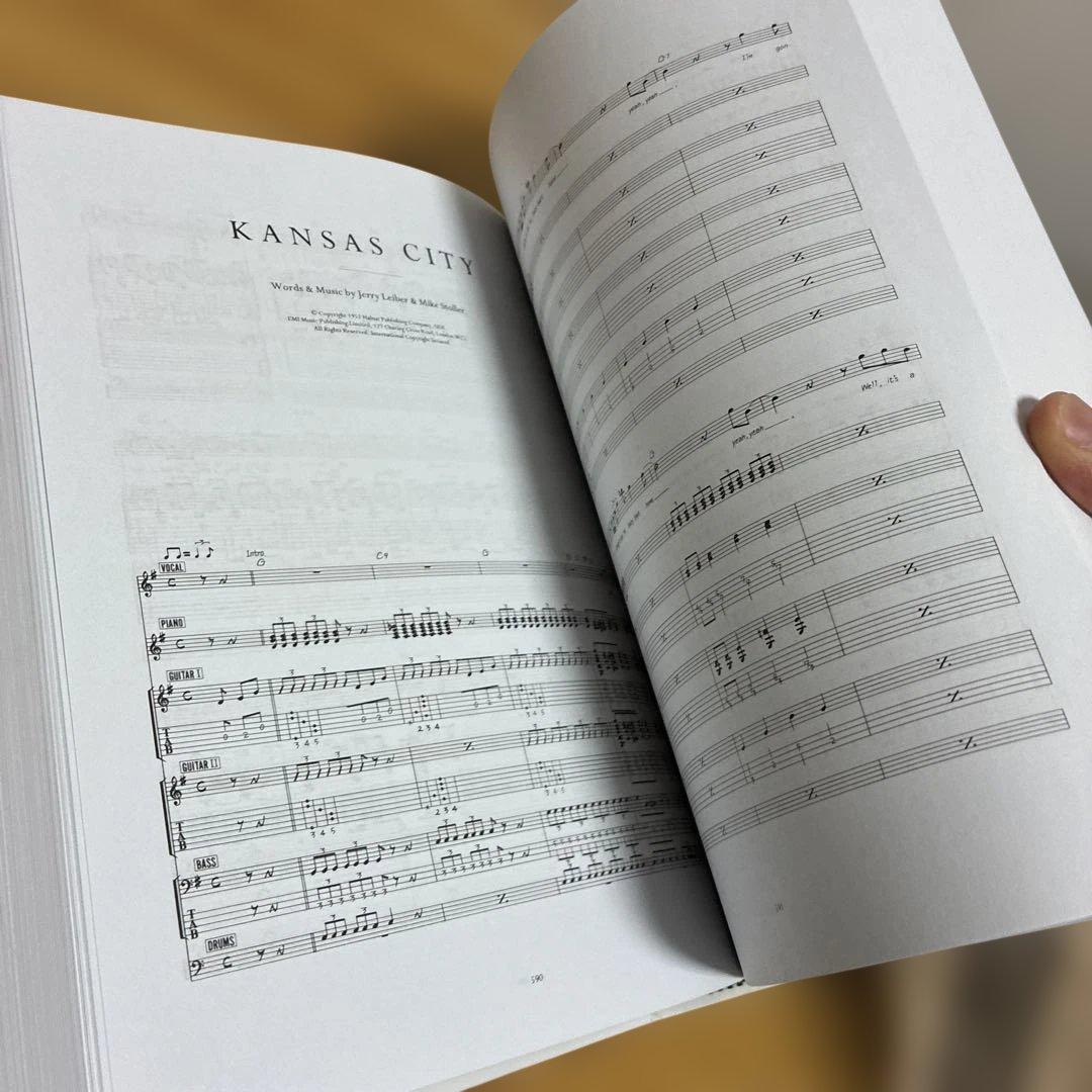 Beatles Complete Scores レア　洋書 美品 カバー付
