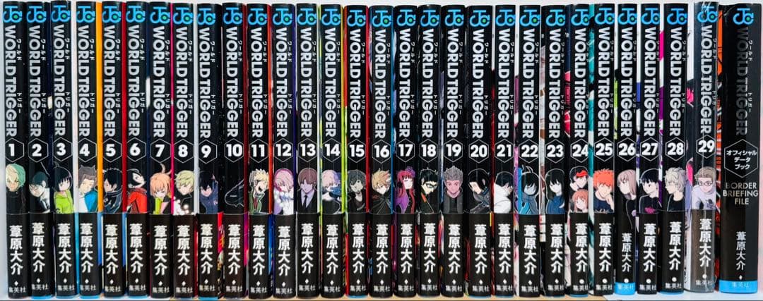 【特典多数】 ★ワールドトリガー 1〜29巻＋データブック 全巻セット★