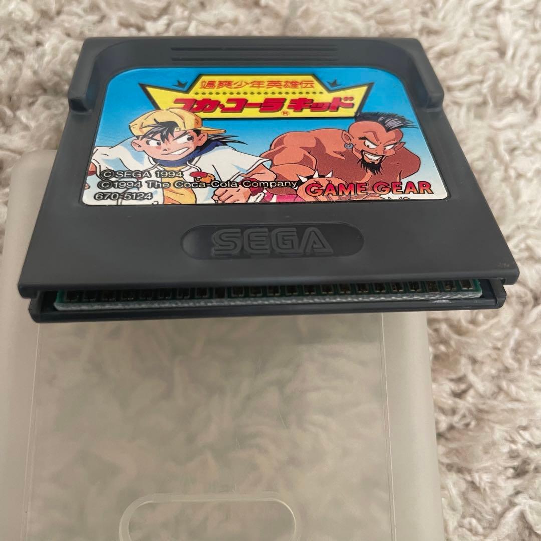 レア品！颯爽少年英雄伝 コカコーラキッド ゲームギア ソフト　セガ