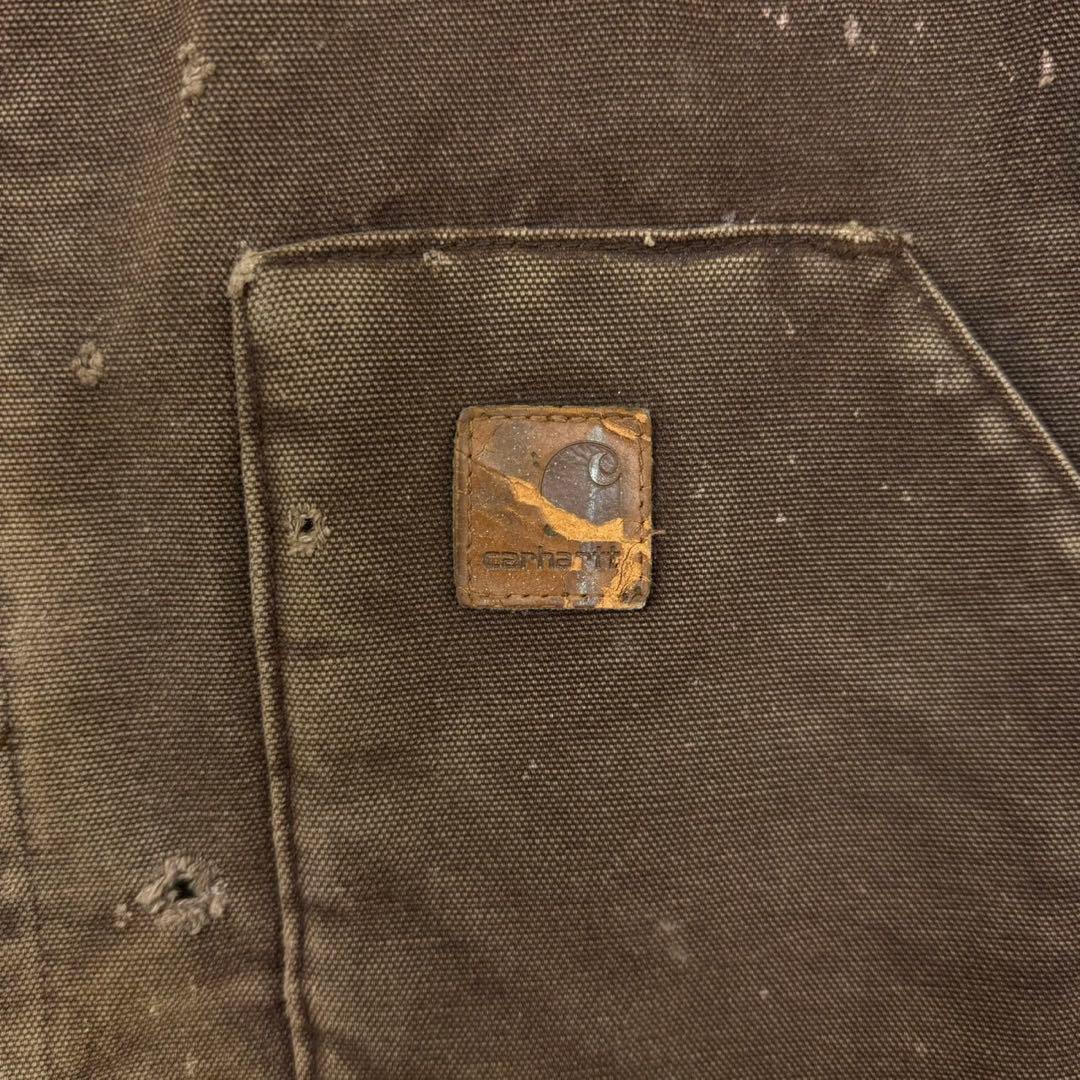 Carhartt カーハート 裏地キルティング ダック地 ベスト S105b