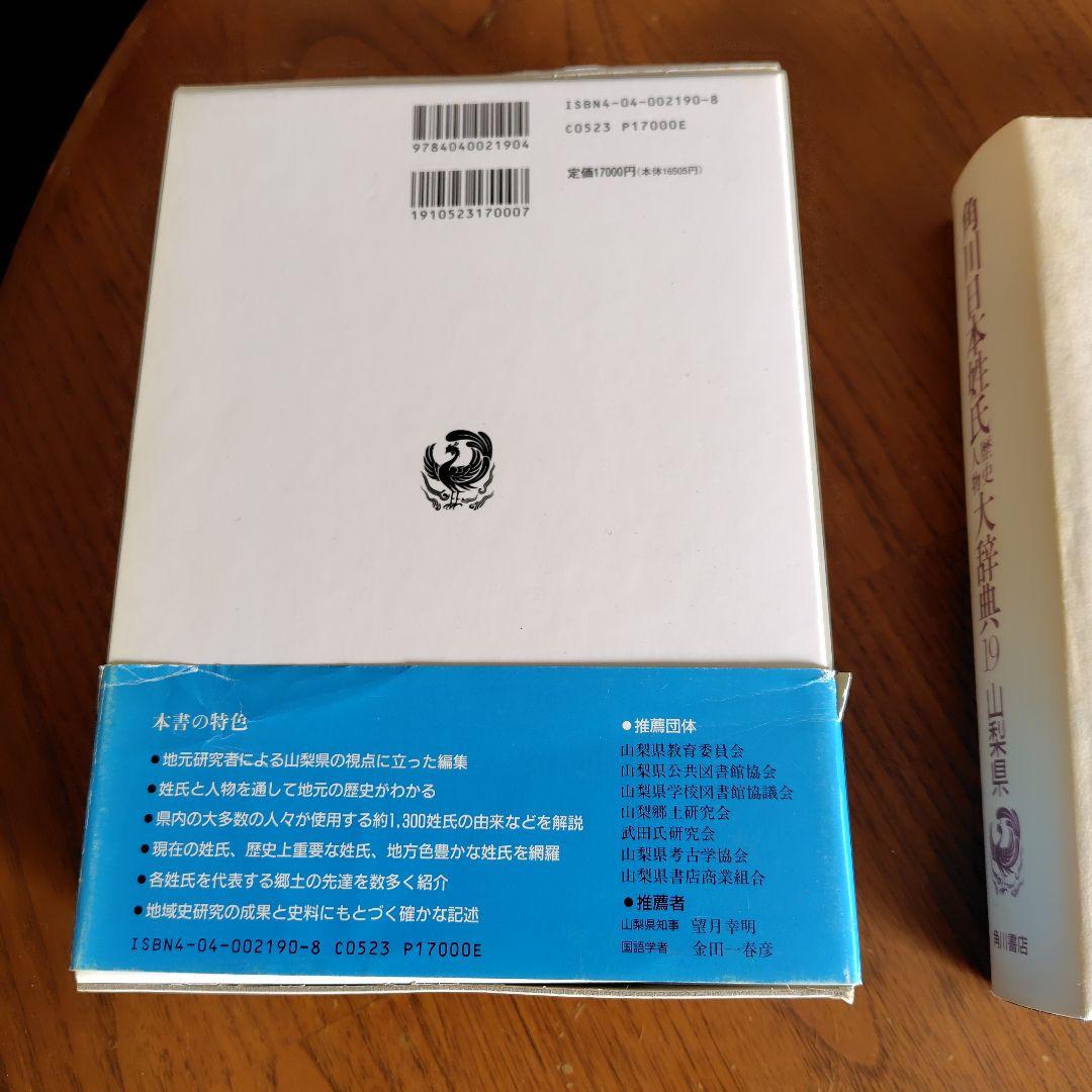 山梨県 姓氏歴史人物大辞典