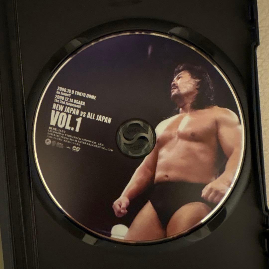 新日本プロレスリングオフィシャルDVD 新日本vs全日本 全面抗争 VOL.1