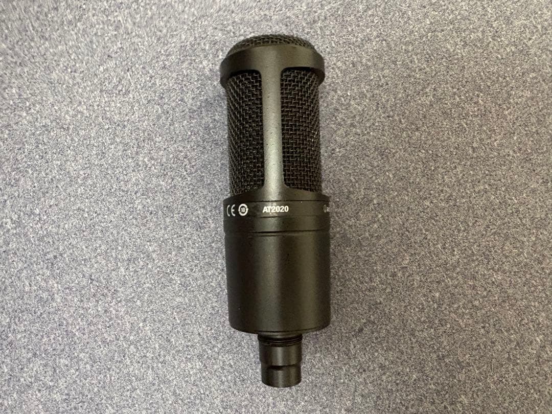 audio-technica AT2020 コンデンサーマイク 黒