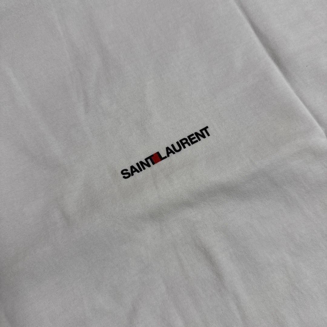 SAINT LAURENT ホワイト Tシャツ　S