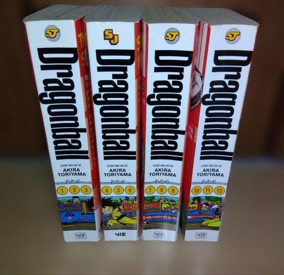 Dragonball 3-in-1 4volumes　洋書