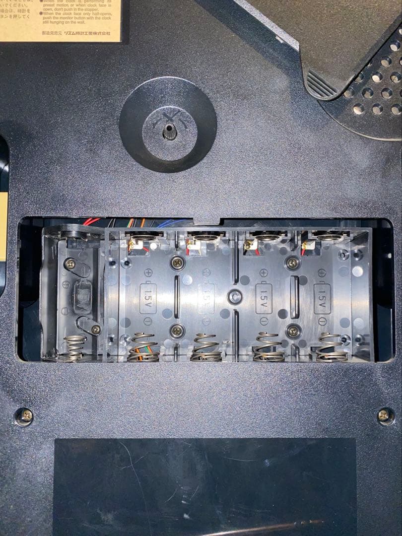 完動品　からくり時計　スモールワールドピア　4mh744 リズム