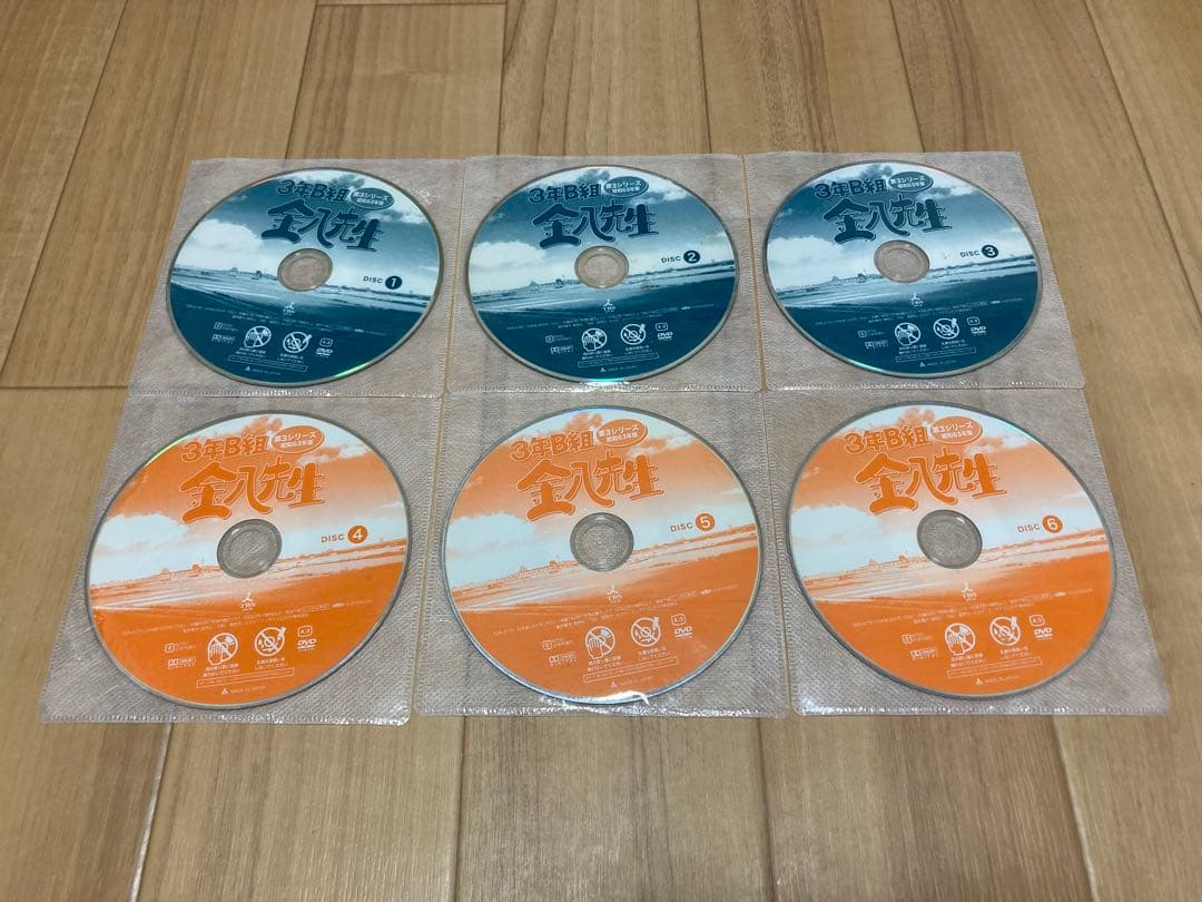 DVD 3年B組 金八先生 第3シリーズ 昭和63年版 全6巻