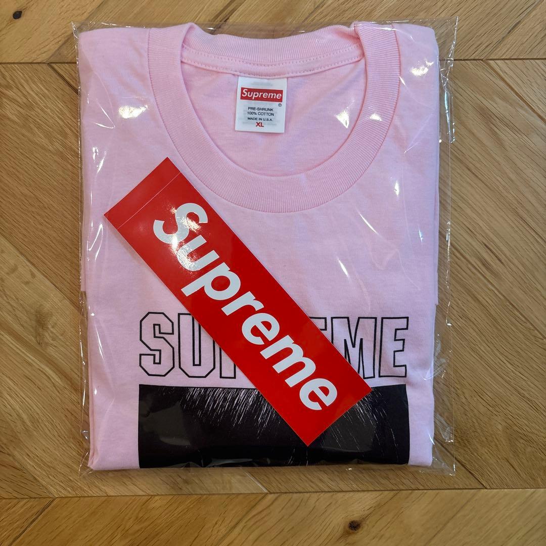 Supreme ピンク Tシャツ XL