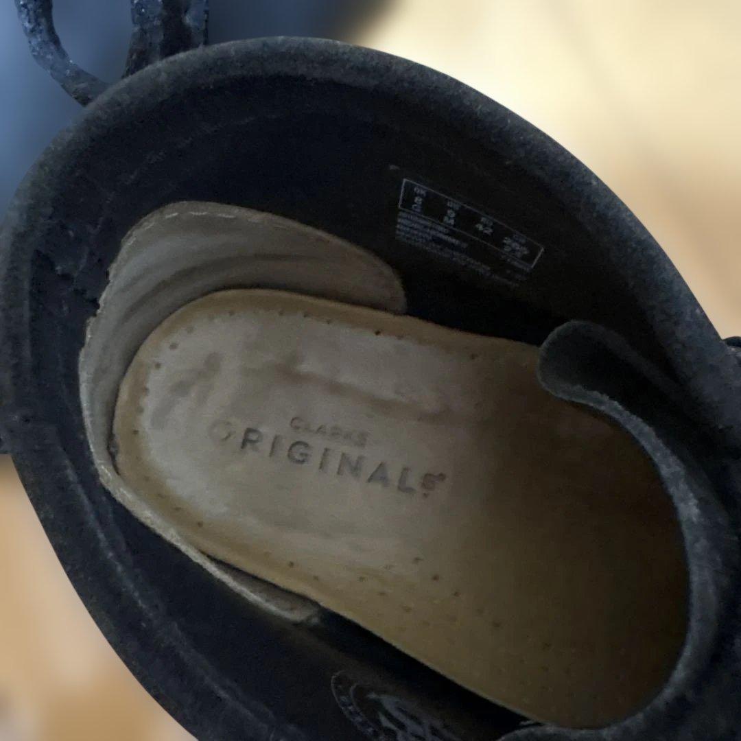 Clarks ワラビー　黒