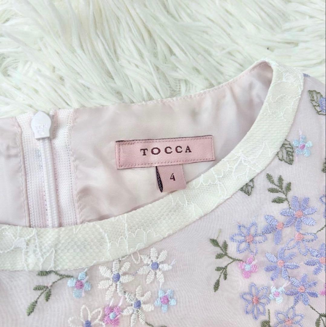tocca 刺繍ドレス　ワンピース　4 Lサイズ