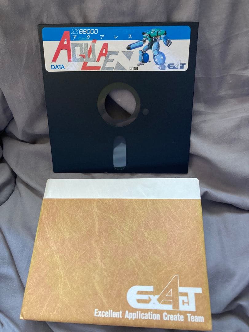 状態良好　アクアレス for X68000 アクションゲーム