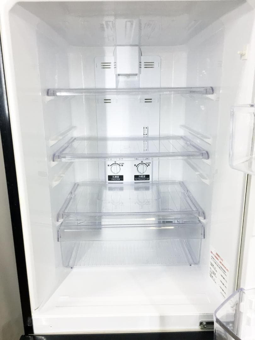 美品中古♦三菱 146L 冷蔵庫 ブラック 黒【♦MR-P15S-B】