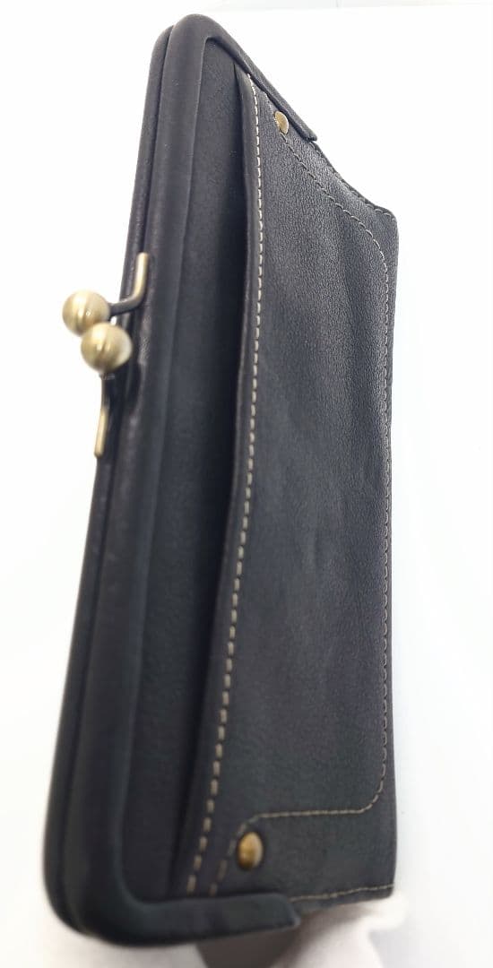 極稀少品 COACH オールドコーチ 黒 長財布　がま口