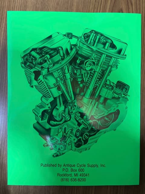 【美品】Shop  service vol.3 ナックルヘッド ハーレー