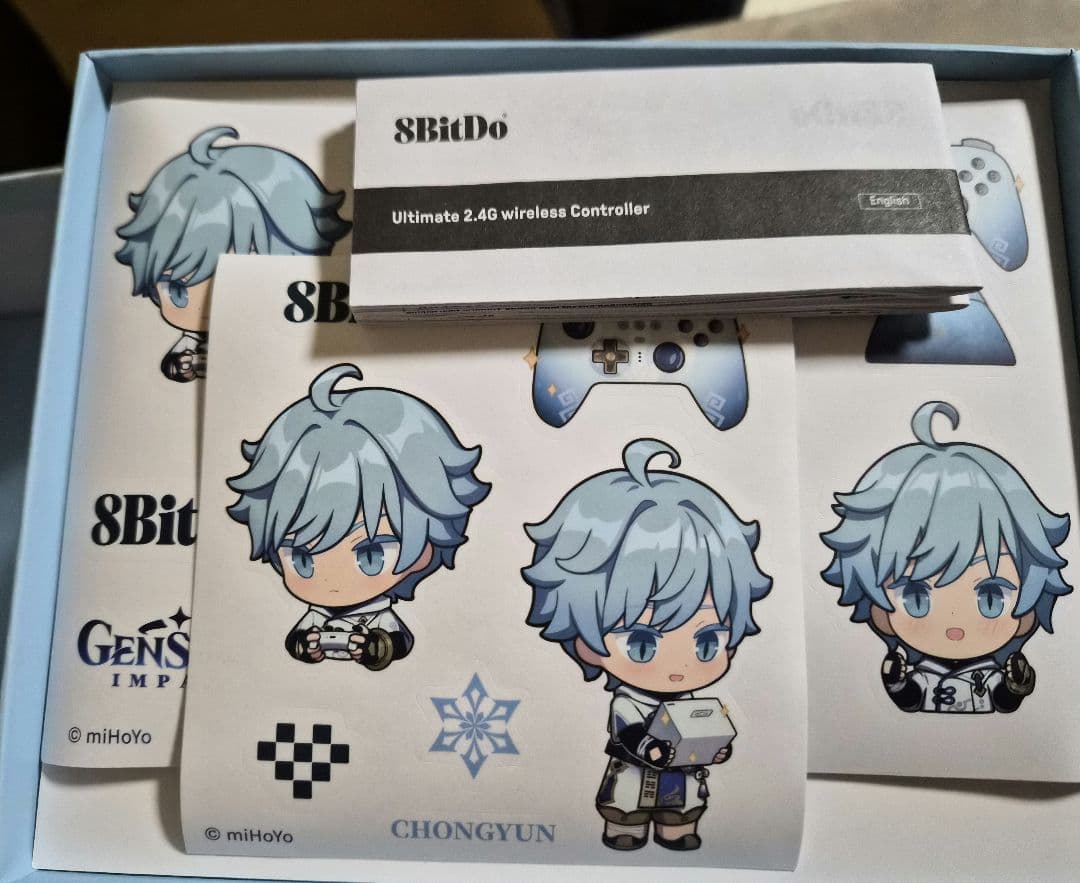 8BitDo コントローラー 原神 重雲　ワイヤレス　コントローラー