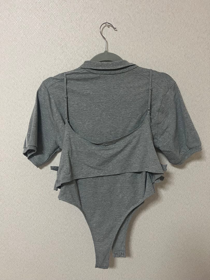 MAISON SPECIAL Ribbon Polo Bodysuit タグ付き