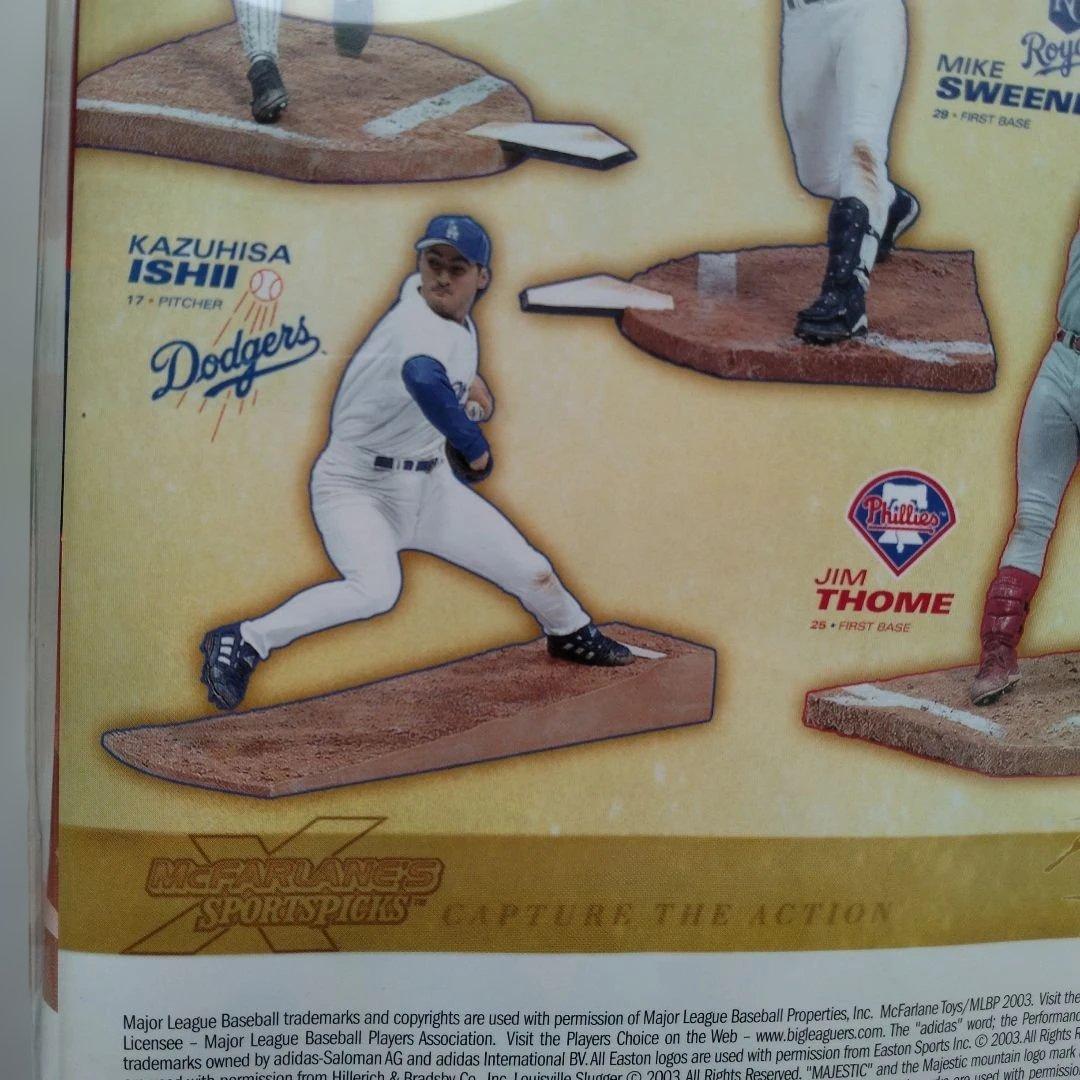 (バリアント/未開封品)マクファーレンMLB 石井一久/ドジャース 2体セット