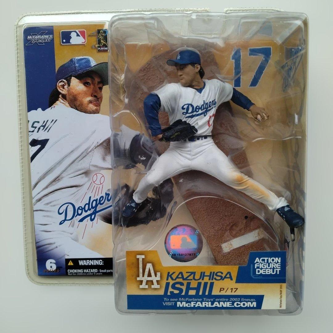 (バリアント/未開封品)マクファーレンMLB 石井一久/ドジャース 2体セット