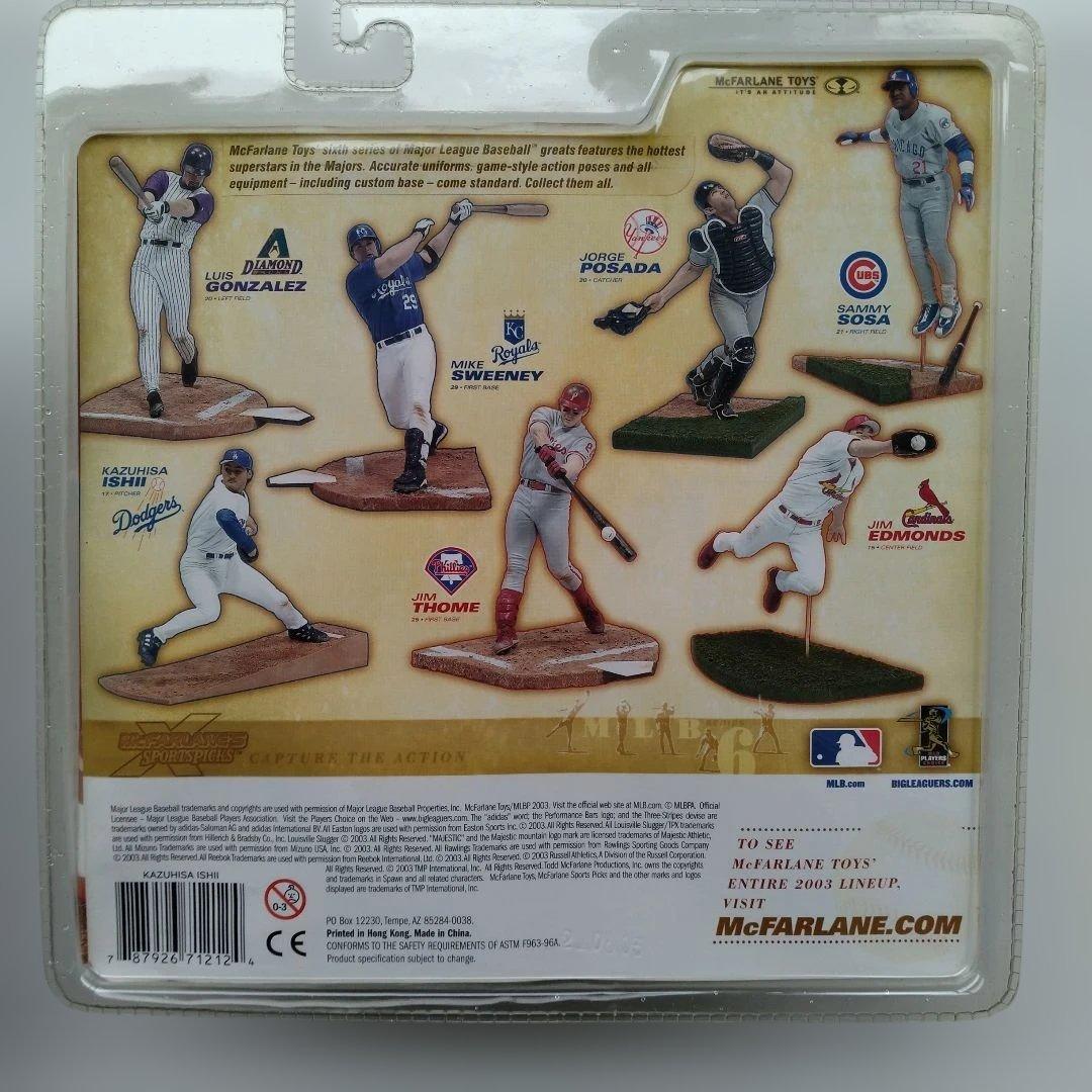 (バリアント/未開封品)マクファーレンMLB 石井一久/ドジャース 2体セット