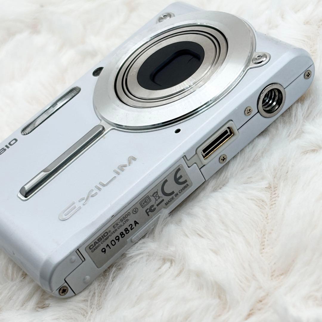 動作良好✨ CASIO EXILIM EX-S500 ホワイト