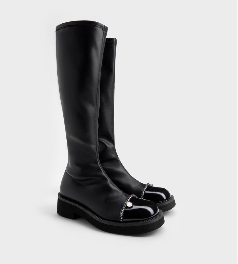 CHARLES & KEITH ロングブーツ