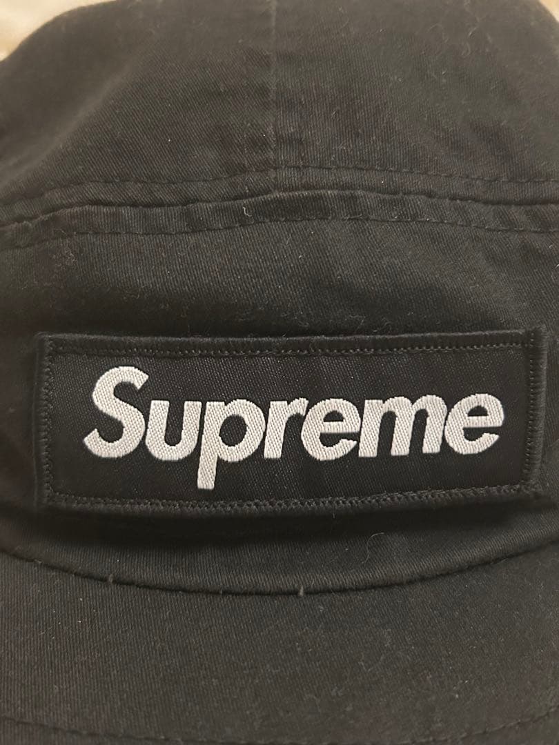 supreme cap / ブラック
