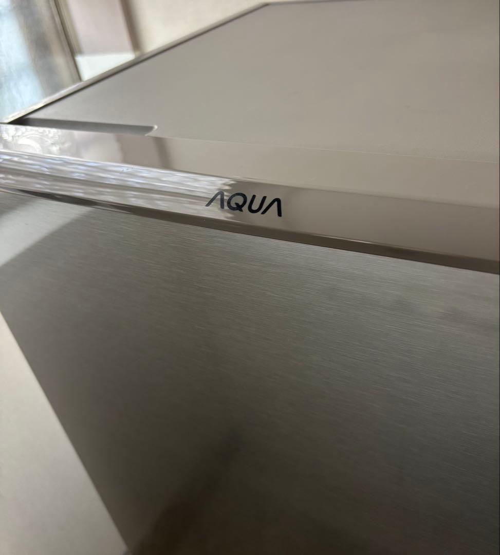 【送料込み】 AQUA ノンフロン冷凍冷蔵庫 AQR-13M(S)