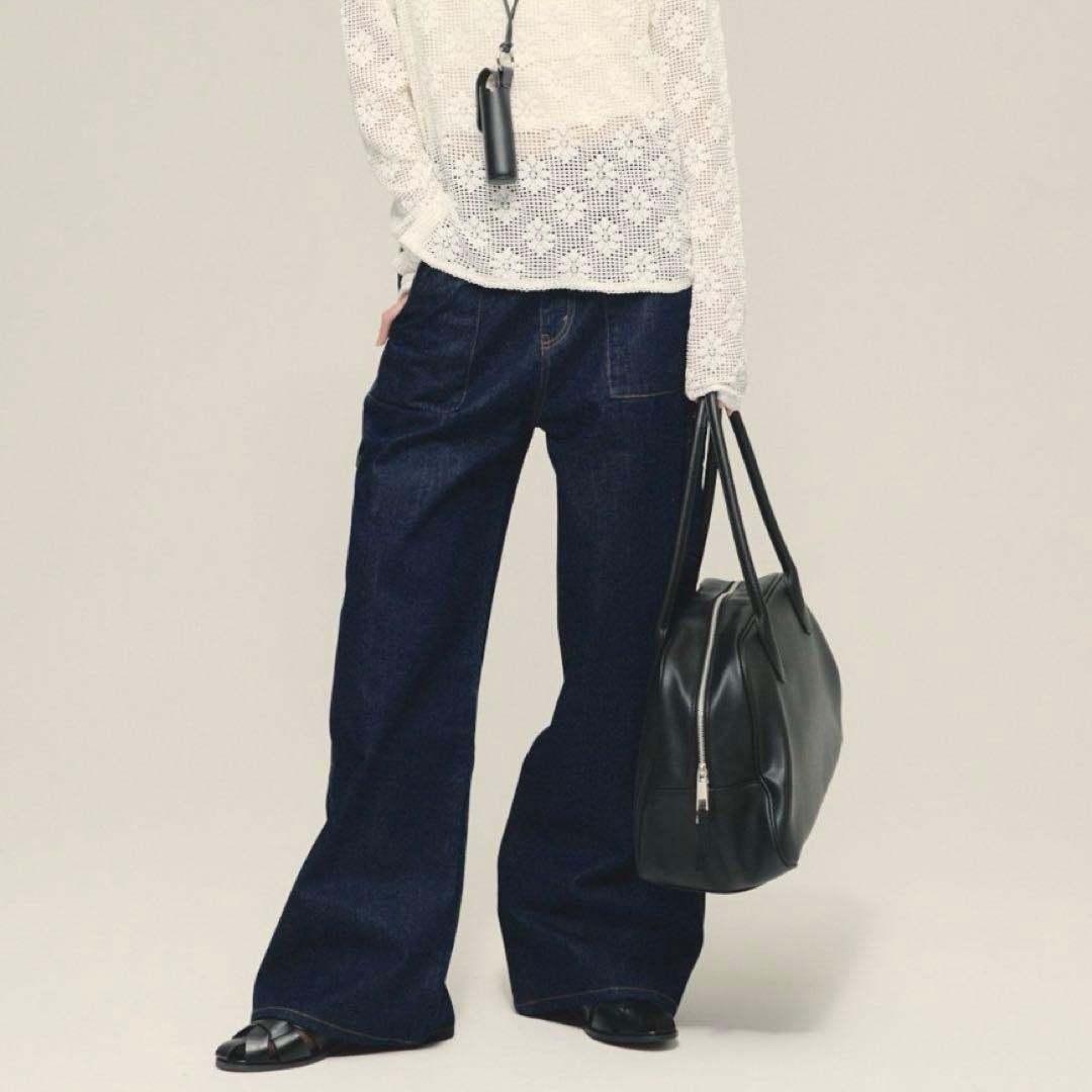 【eL】Denim Painter Pants