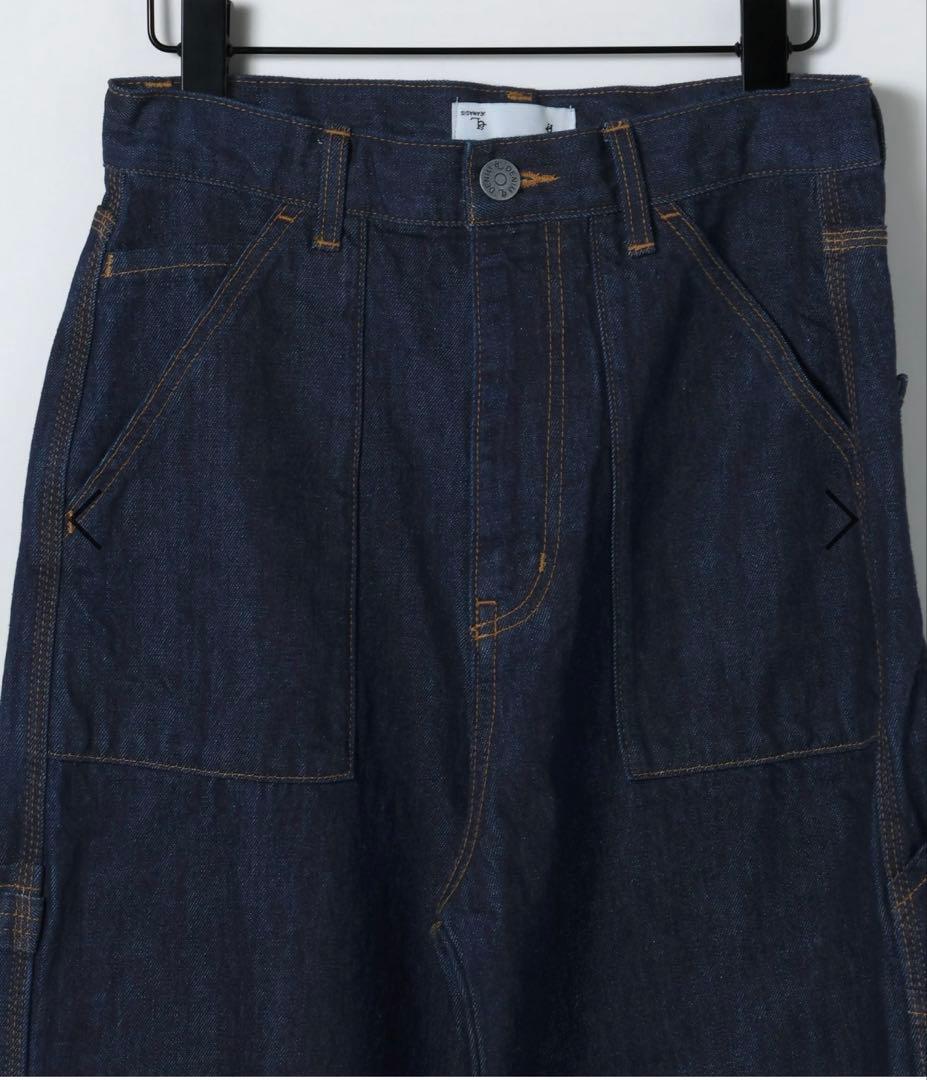 【eL】Denim Painter Pants