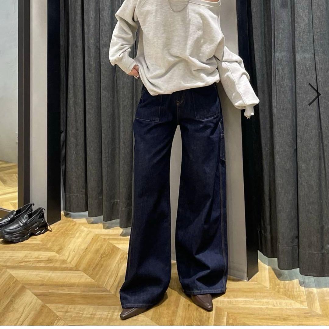 【eL】Denim Painter Pants