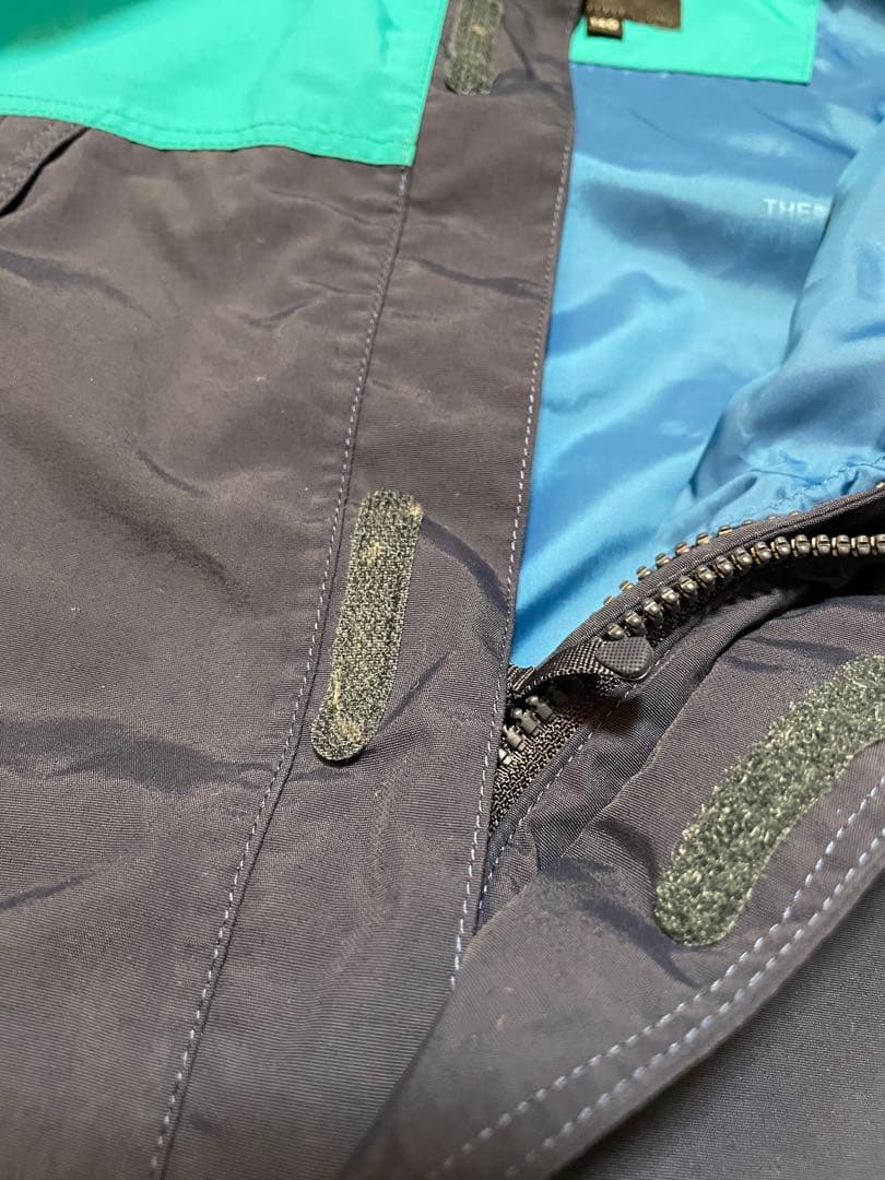 キッズ ノースフェイス 140cm スキーウェア セットアップ 中古美品