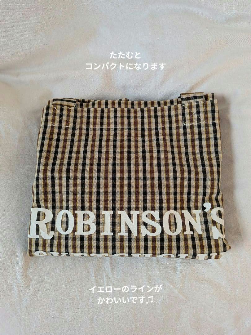オールドマンズテーラー　ROBINSONS CHECK BAG