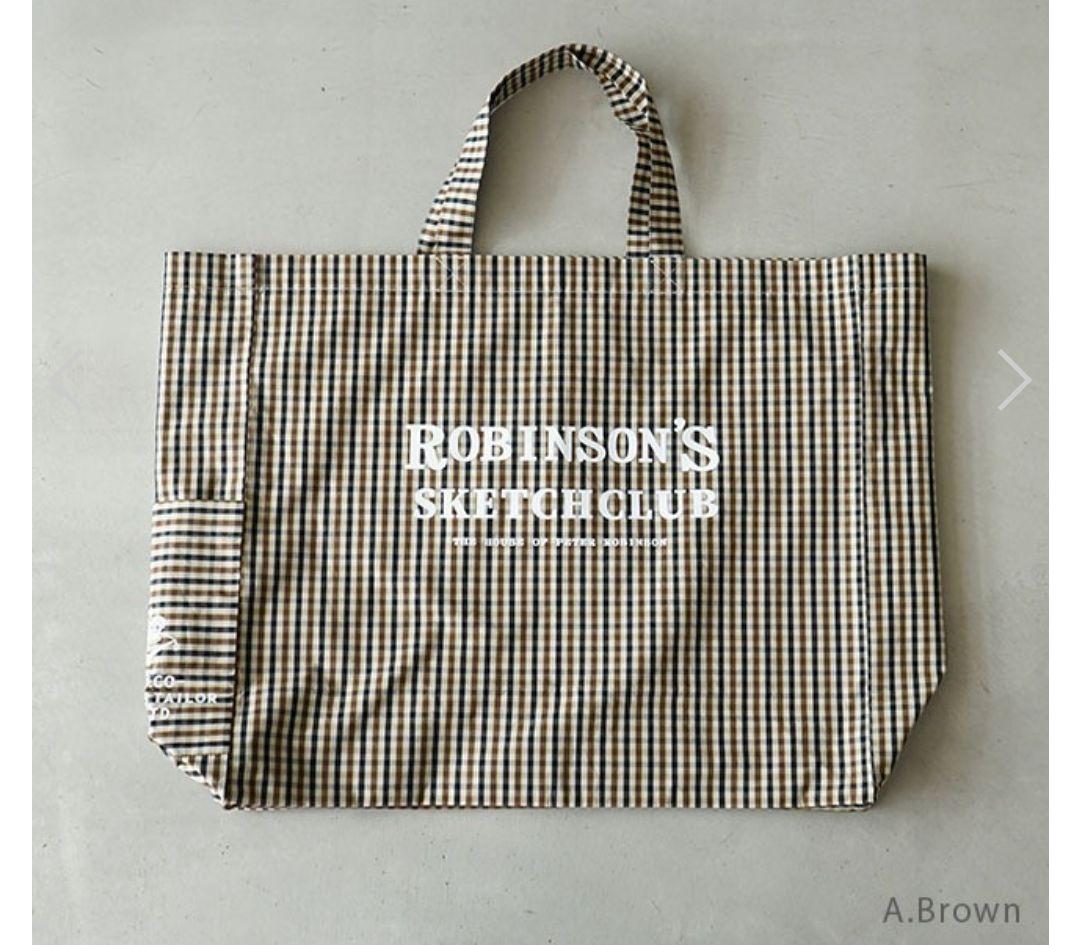 オールドマンズテーラー　ROBINSONS CHECK BAG