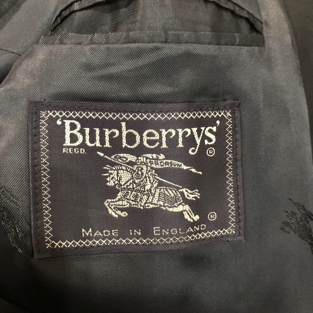 Burberrys バーバリーズ 紺ブレ 金ボタン ネイビー テーラード 英国製