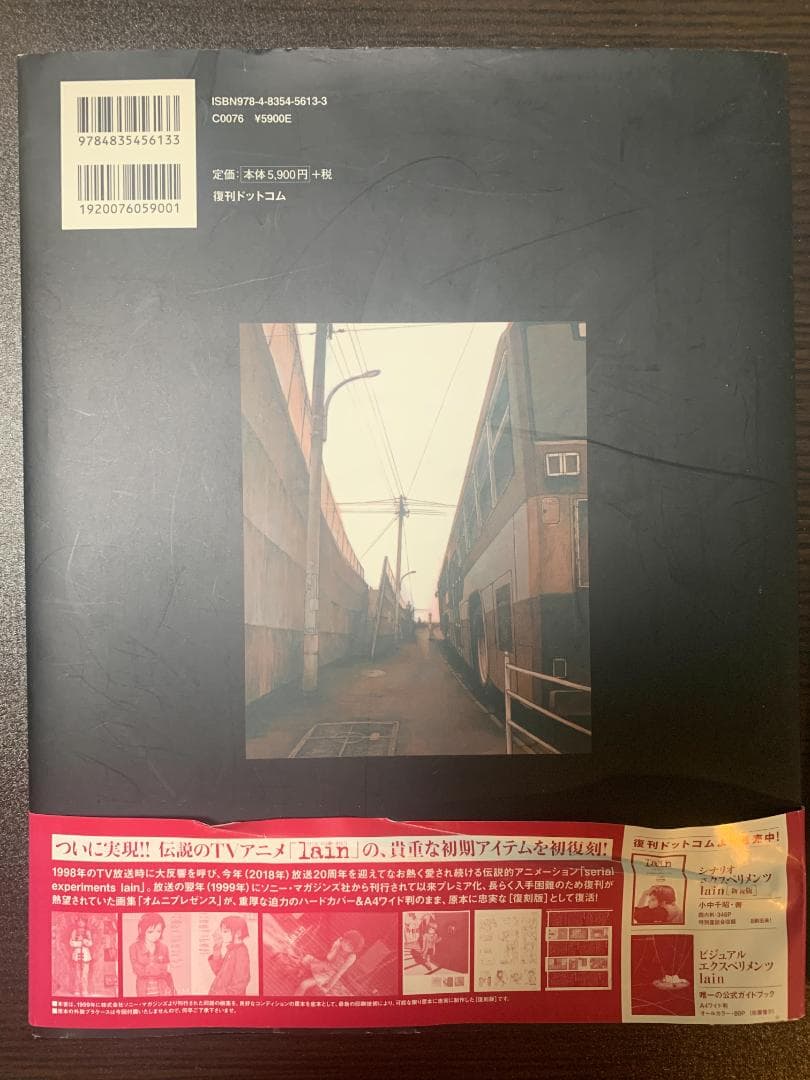 An omnipresence in wired　『lain』　画集 復刻版＋α