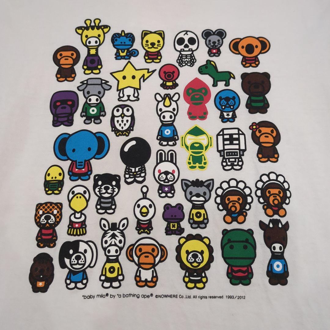 A BATHING APE BAPE BABY MILO tシャツ M