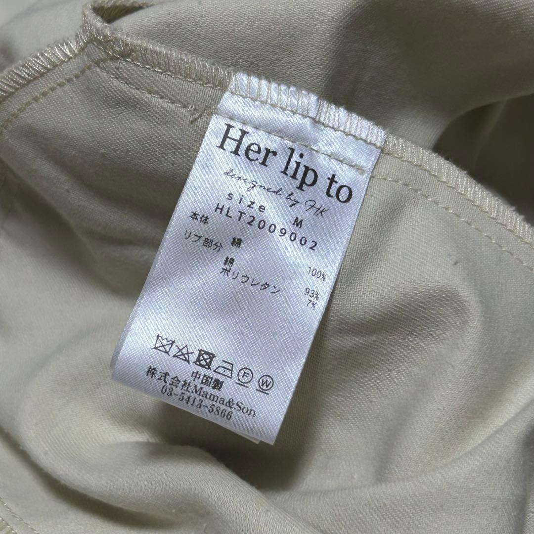 未使用タグ付きHer lip to Spring dress coat M