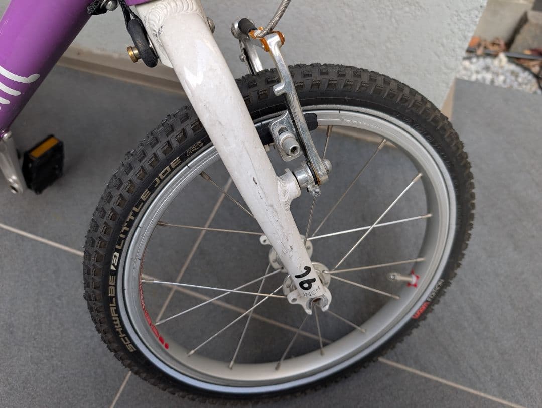 woom 3 子供用自転車 16インチ 紫 5.8kg