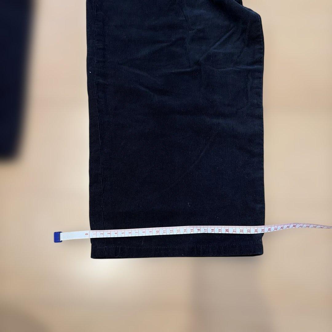 Polo by Ralph Lauren 紺色 コーデュロイパンツ バギー 太め