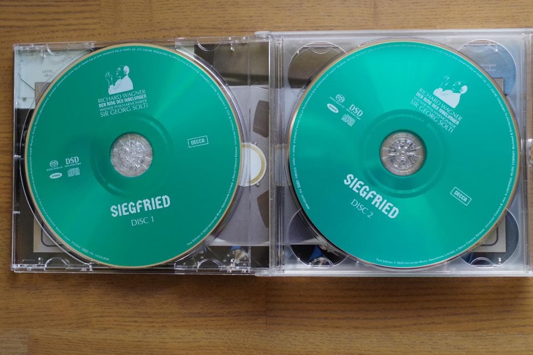 ショルティ　ワーグナー　ジークフリード　2022年リマスター盤　４SACD