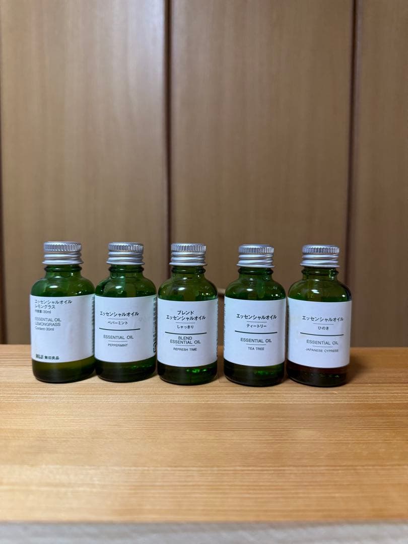 無印良品　エッセンシャルオイル 30ml 9本まとめ売り