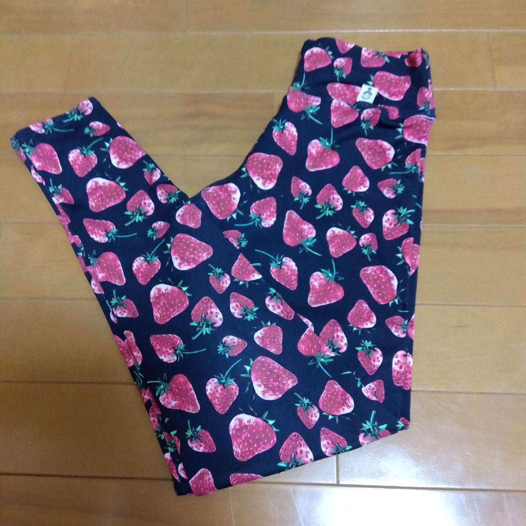 LindaWorks　リンダワークス　レギンス　イチゴ　Ｍ【完売品】