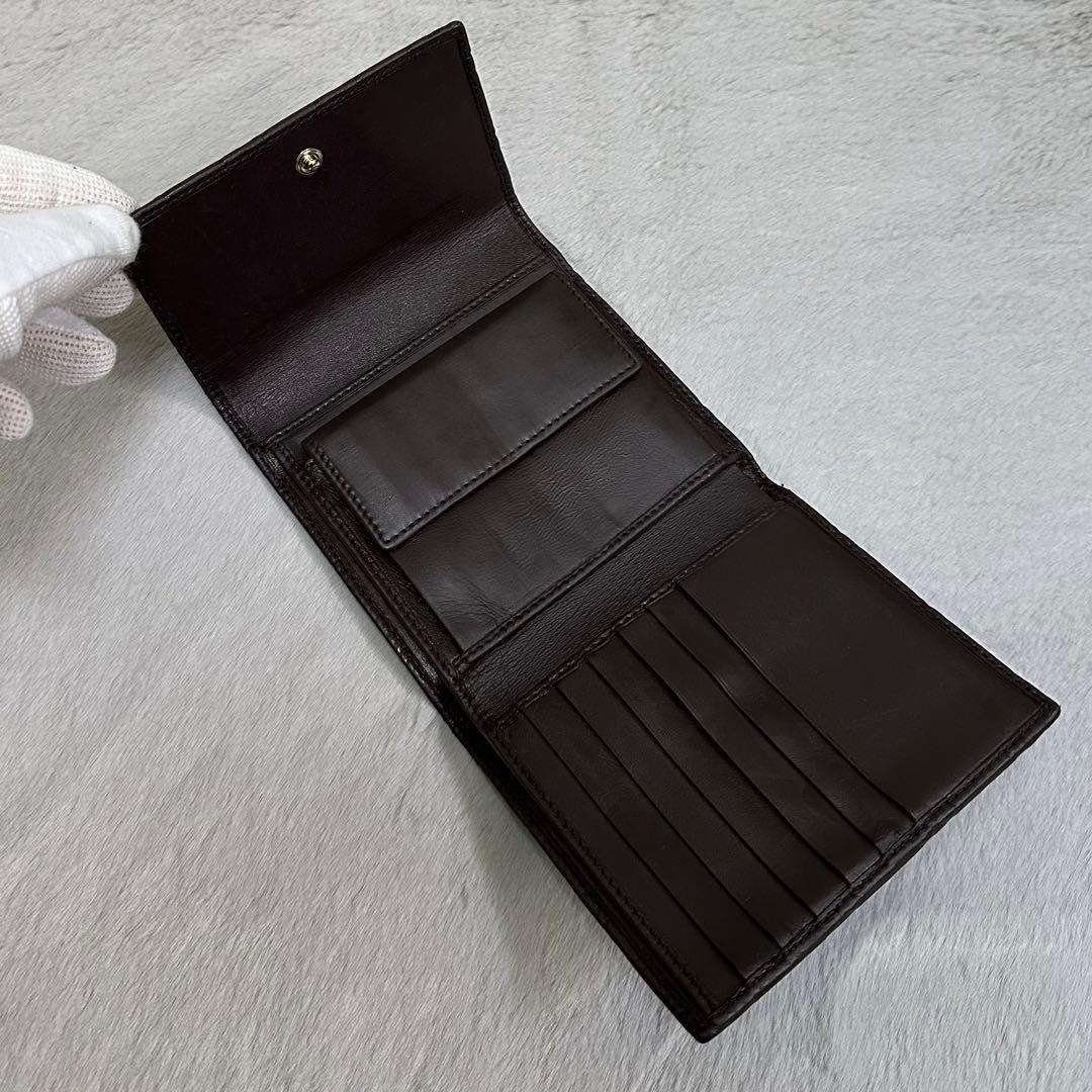 GUCCI グッチ　折り財布　グッチシマ　GG
