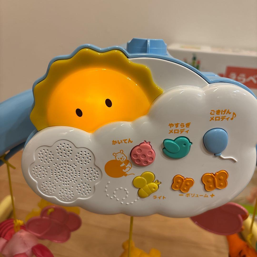 美品‼️2025年4月購入 プーメリー　ベビージム メリー プーさん