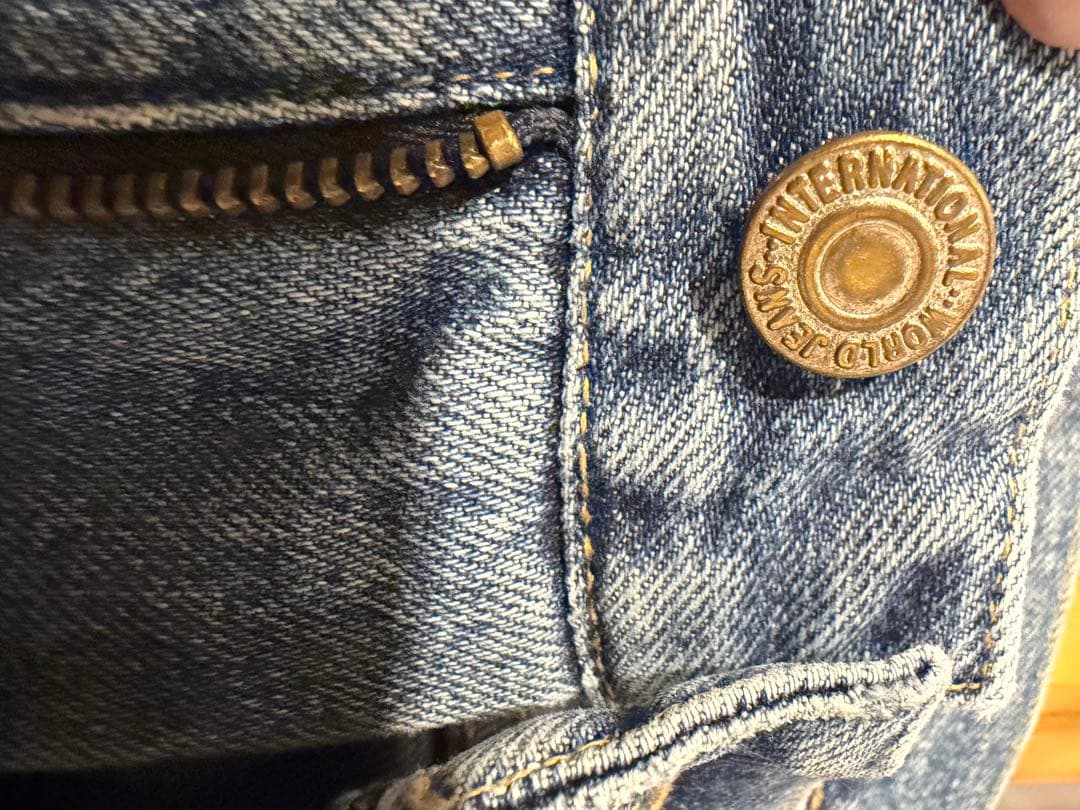 ok.soon original wide denim blue サイズ2