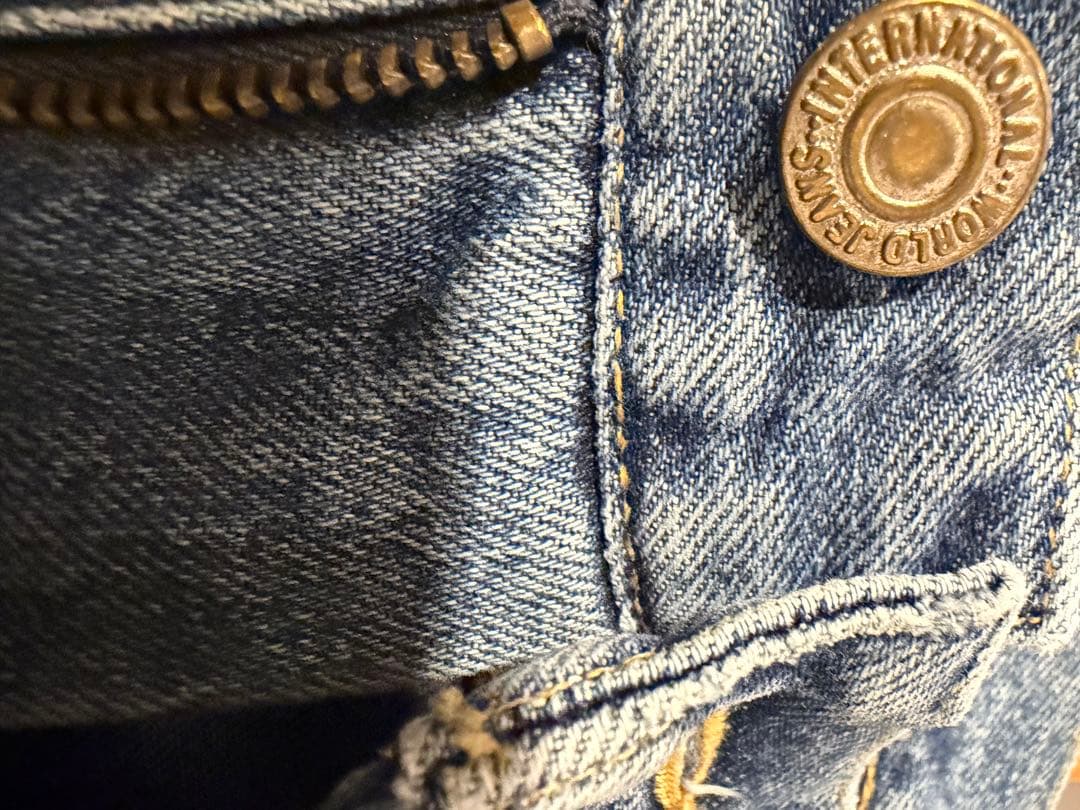 ok.soon original wide denim blue サイズ2