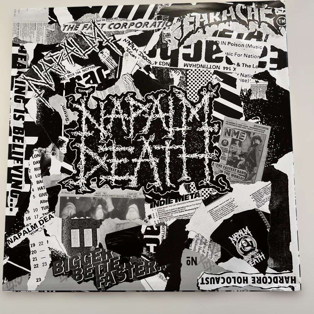 洋楽 CARCASS, NAPALM DEATH, GODFLESH 2LP