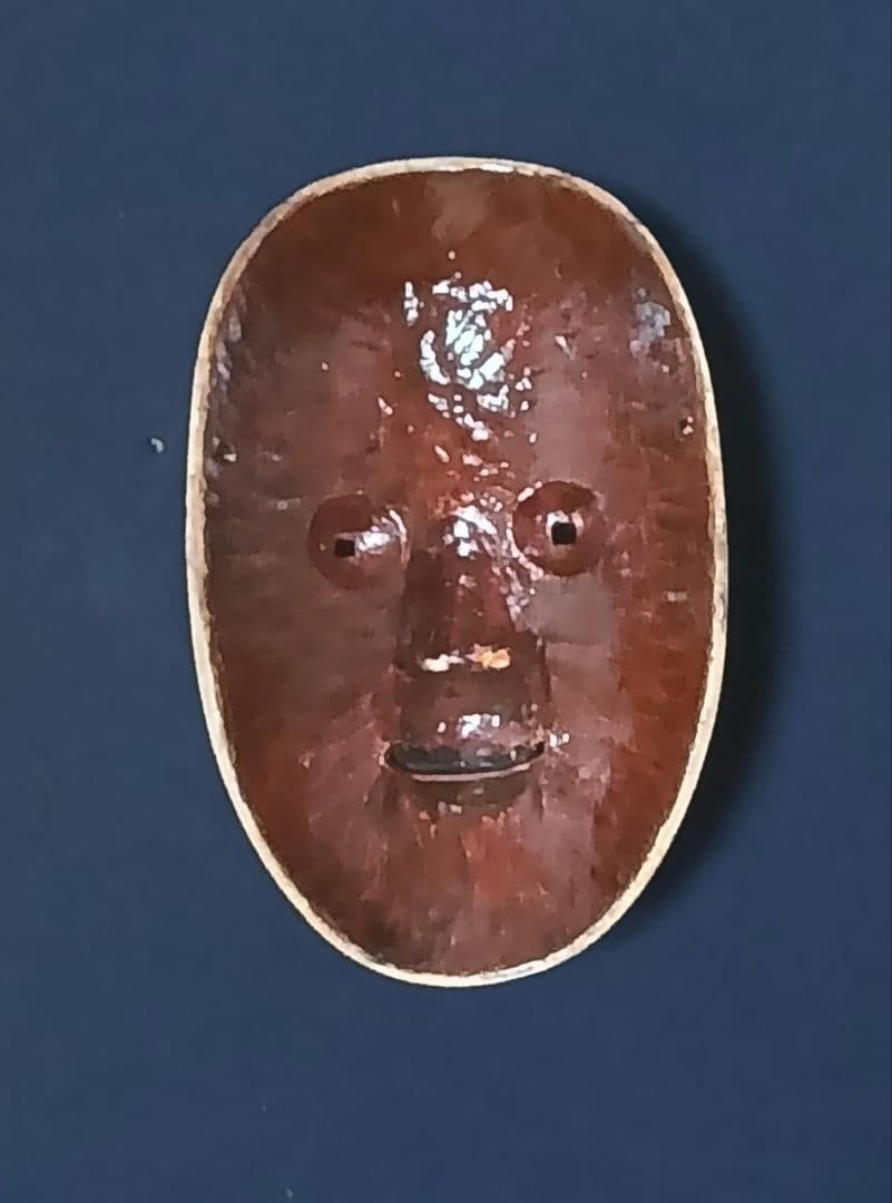木彫り能面